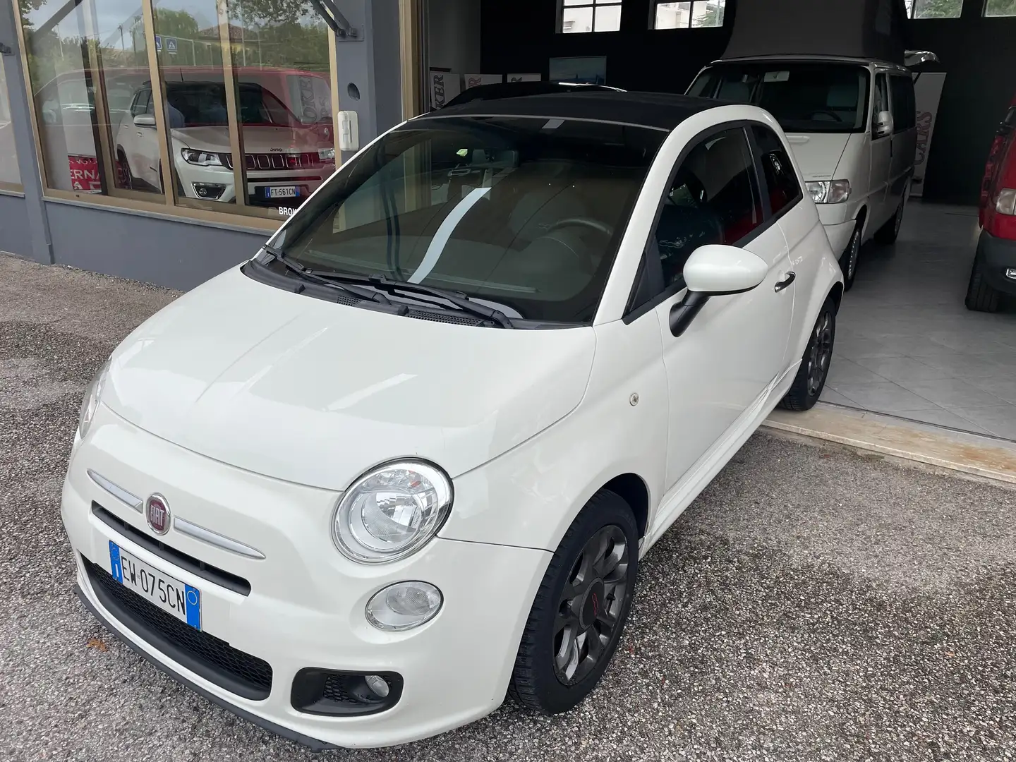 Fiat 500C 500C 1.2 S Sport 69cv E6 Blanc - 1