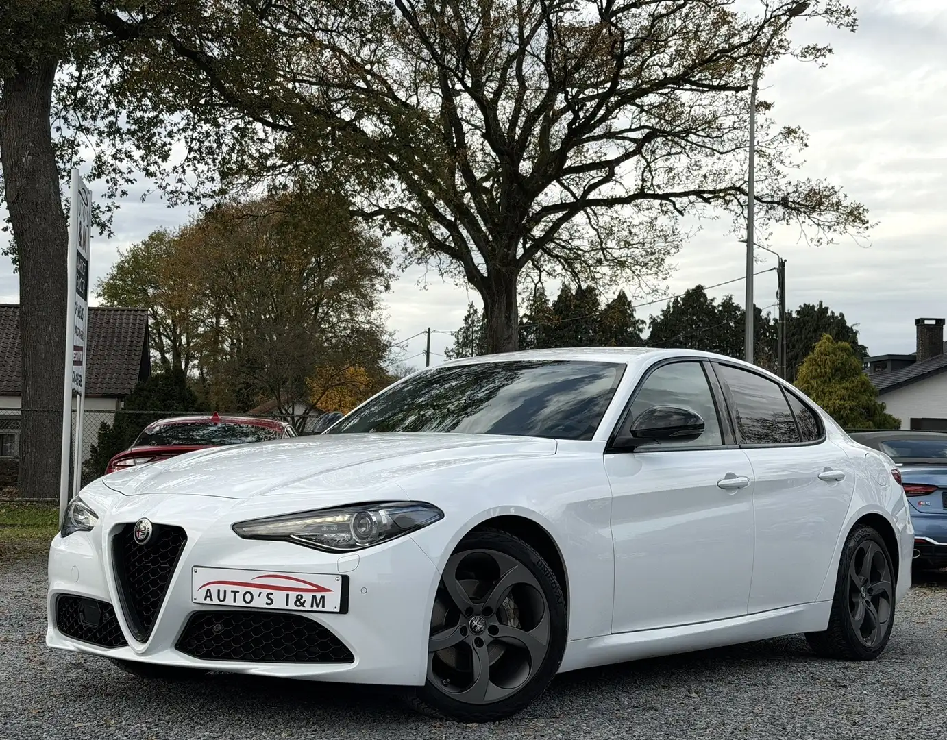 Alfa Romeo Giulia 2.2D 2019 57dkm Carplay Adaptive Cruise Garantie! Blanc - 1