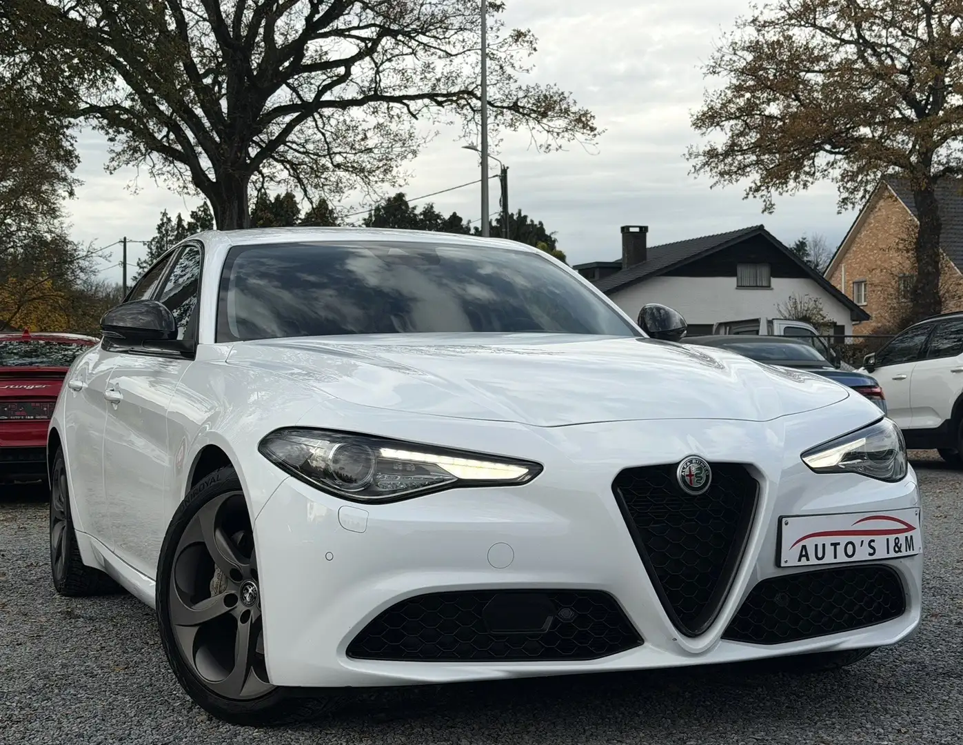 Alfa Romeo Giulia 2.2D 2019 57dkm Carplay Adaptive Cruise Garantie! Blanc - 2
