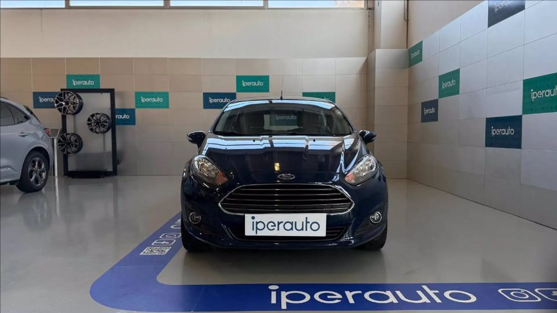 Ford Fiesta 5p 1.0 Titanium 80cv OCCASIONE Bleu - 2