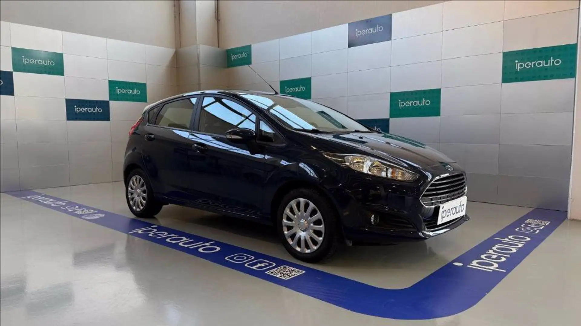 Ford Fiesta 5p 1.0 Titanium 80cv OCCASIONE Bleu - 1