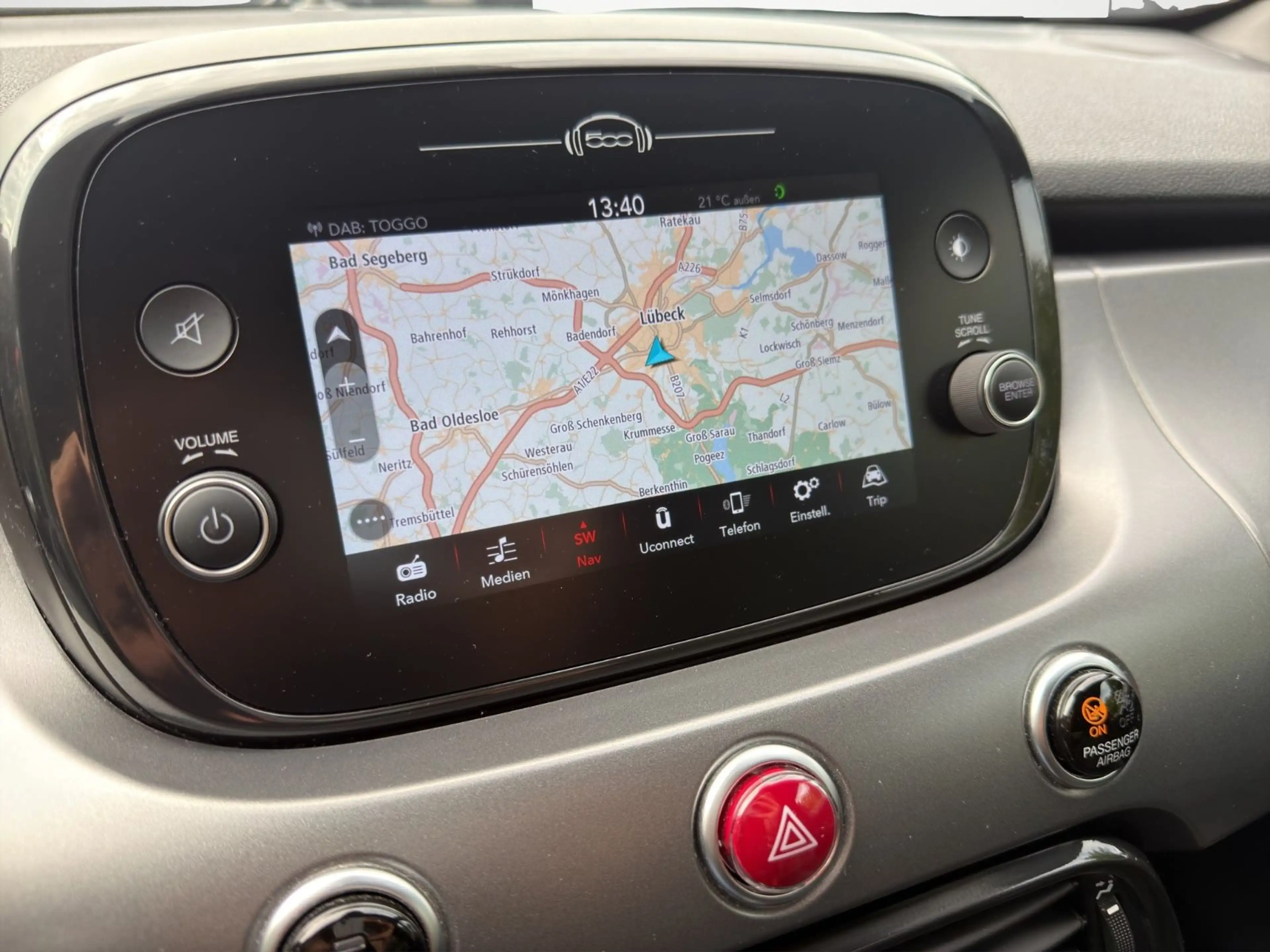 Fiat 500X 1.0 Sport X-Tech Navi LED RFK Klimaautom. — photo 11