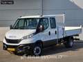 Iveco Daily 35C16 3.0L Kipper met Kist Dubbel Cabine Dubbelluc Wit - thumbnail 3