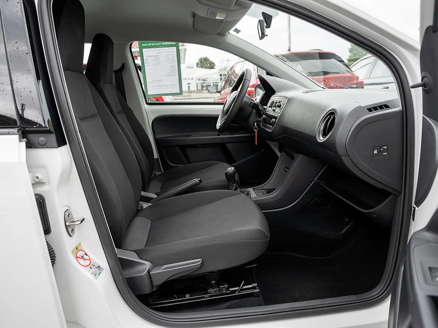 Skoda Citigo 1.0 Active KLIMA SHZ DAB ZV GOB Blanc - 2