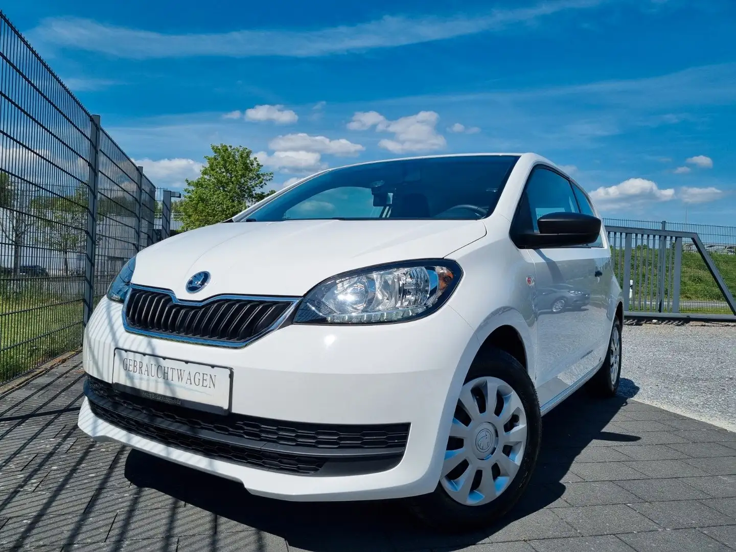 Skoda Citigo Active Aus 1 Hand/Klima/Kfz-Str nur 32,- Blanc - 1