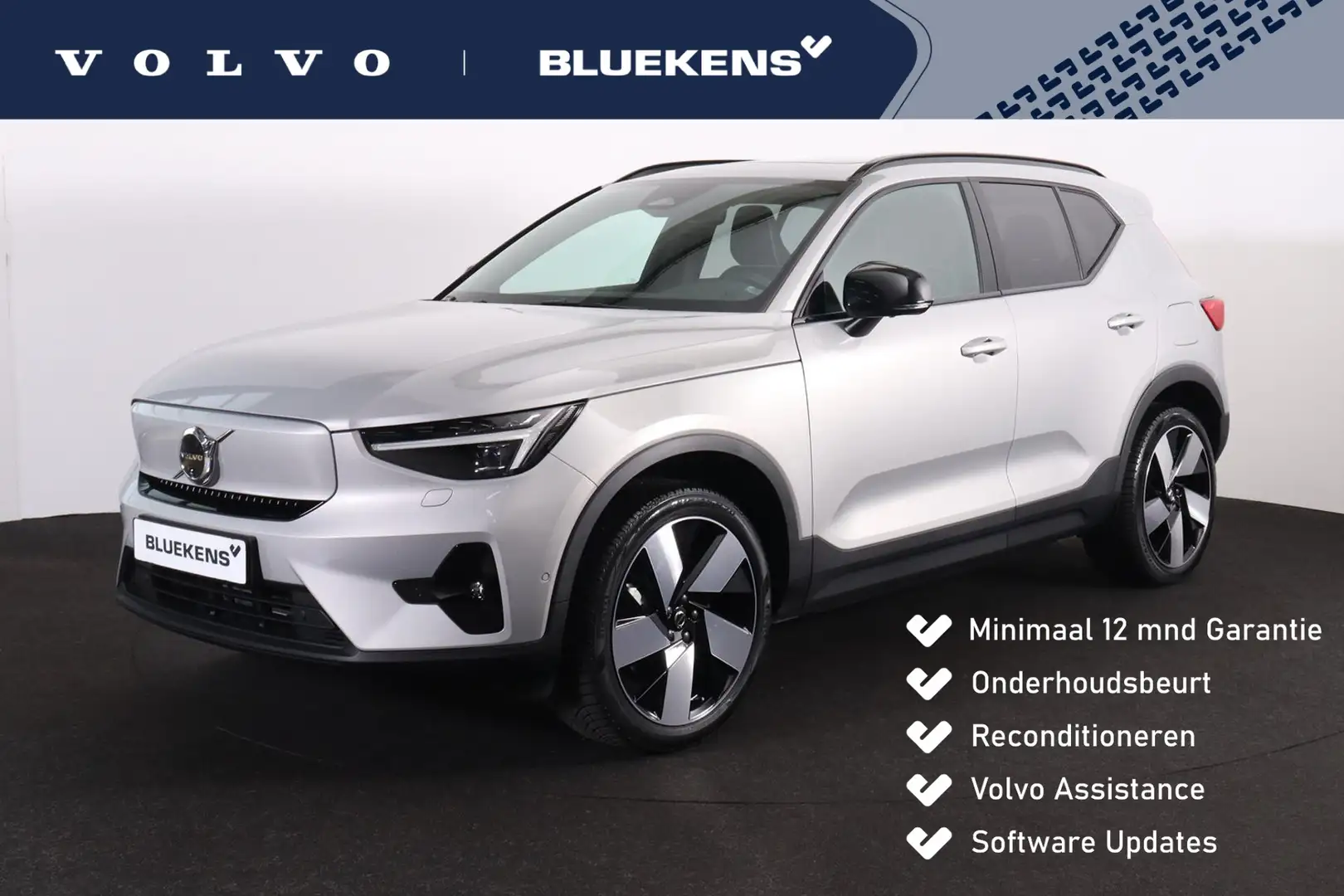 Volvo XC40 Extended Range Ultimate 82 kWh - Panorama/schuifda Argent - 1