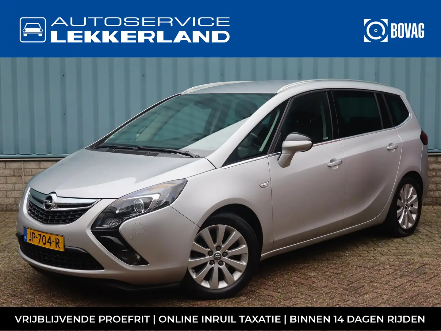 Opel Zafira Tourer MPV Cosmo 1.4 TURBO 140pk H6 | 7-PERSOONS| NAVI | Grigio - 1