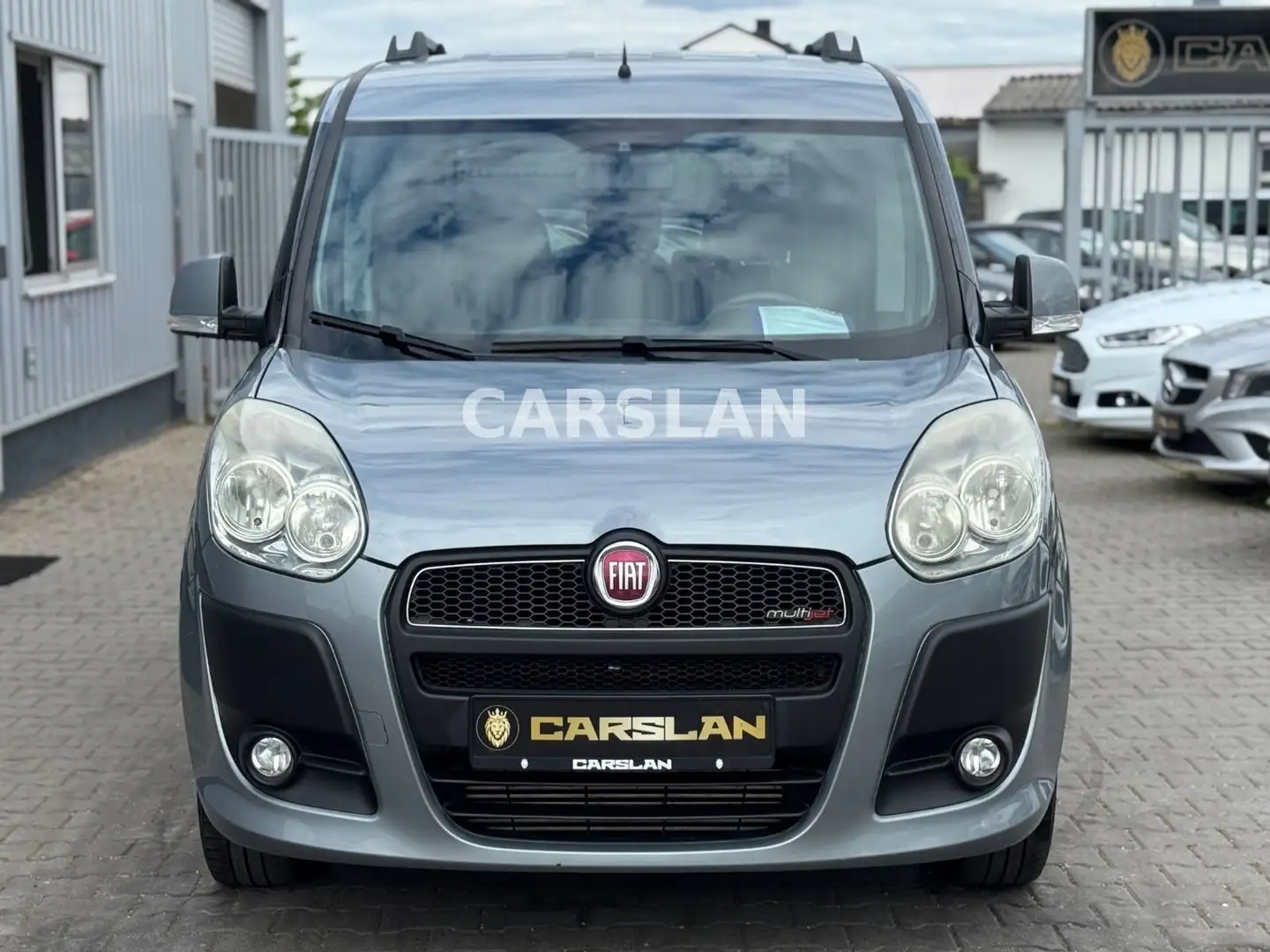 Fiat Doblo My Doblo 1.HAND+KLIMA+PDC+SCHIEBEX2+EURO 5 Gris - 2
