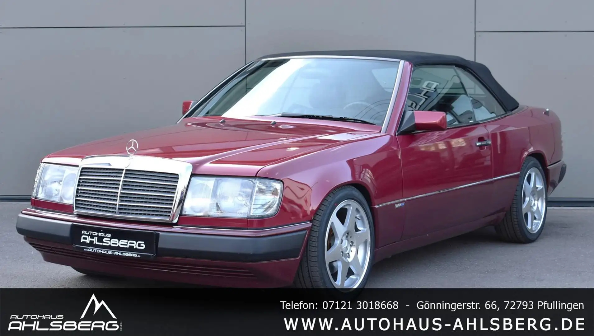 Mercedes-Benz 300 CE-24V Cabrio /SPORTLINE/KLIMA/LEDER/MULTIKONTUR Roşu - 1