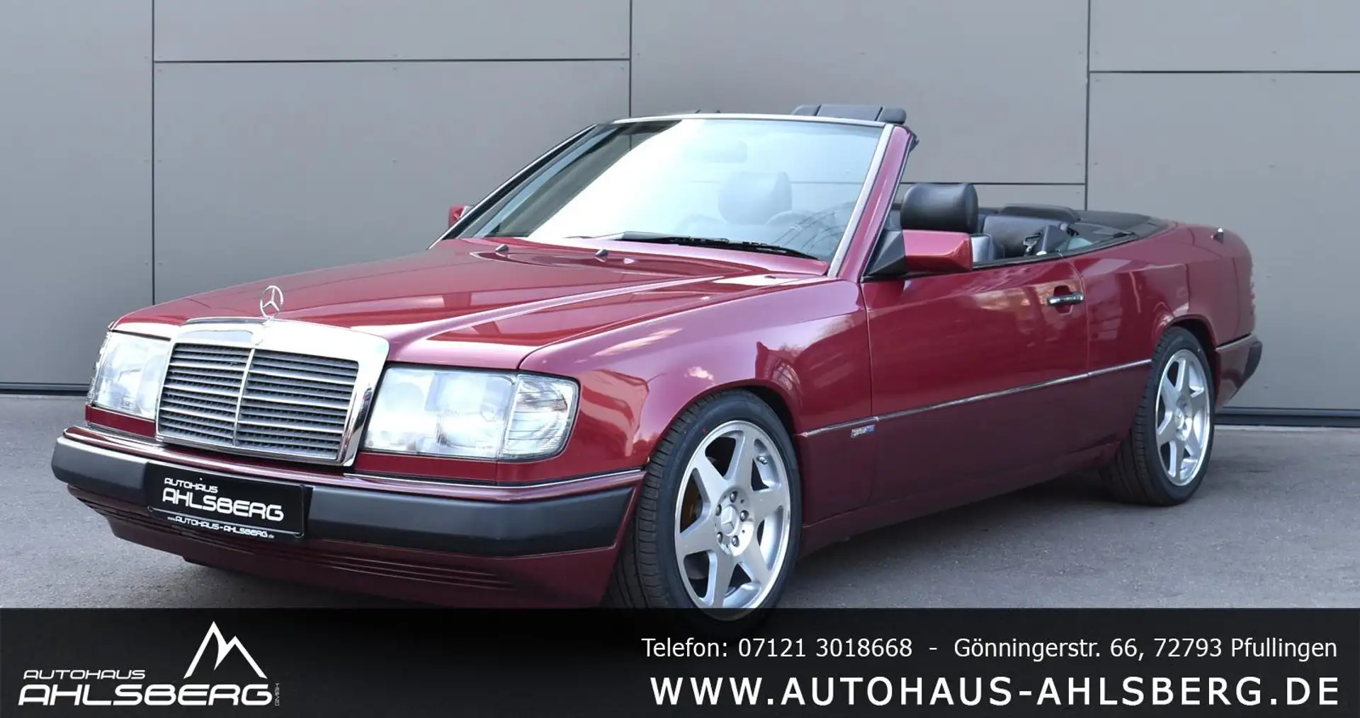 Mercedes-Benz 300 CE-24V Cabrio /SPORTLINE/KLIMA/LEDER/MULTIKONTUR Roşu - 2