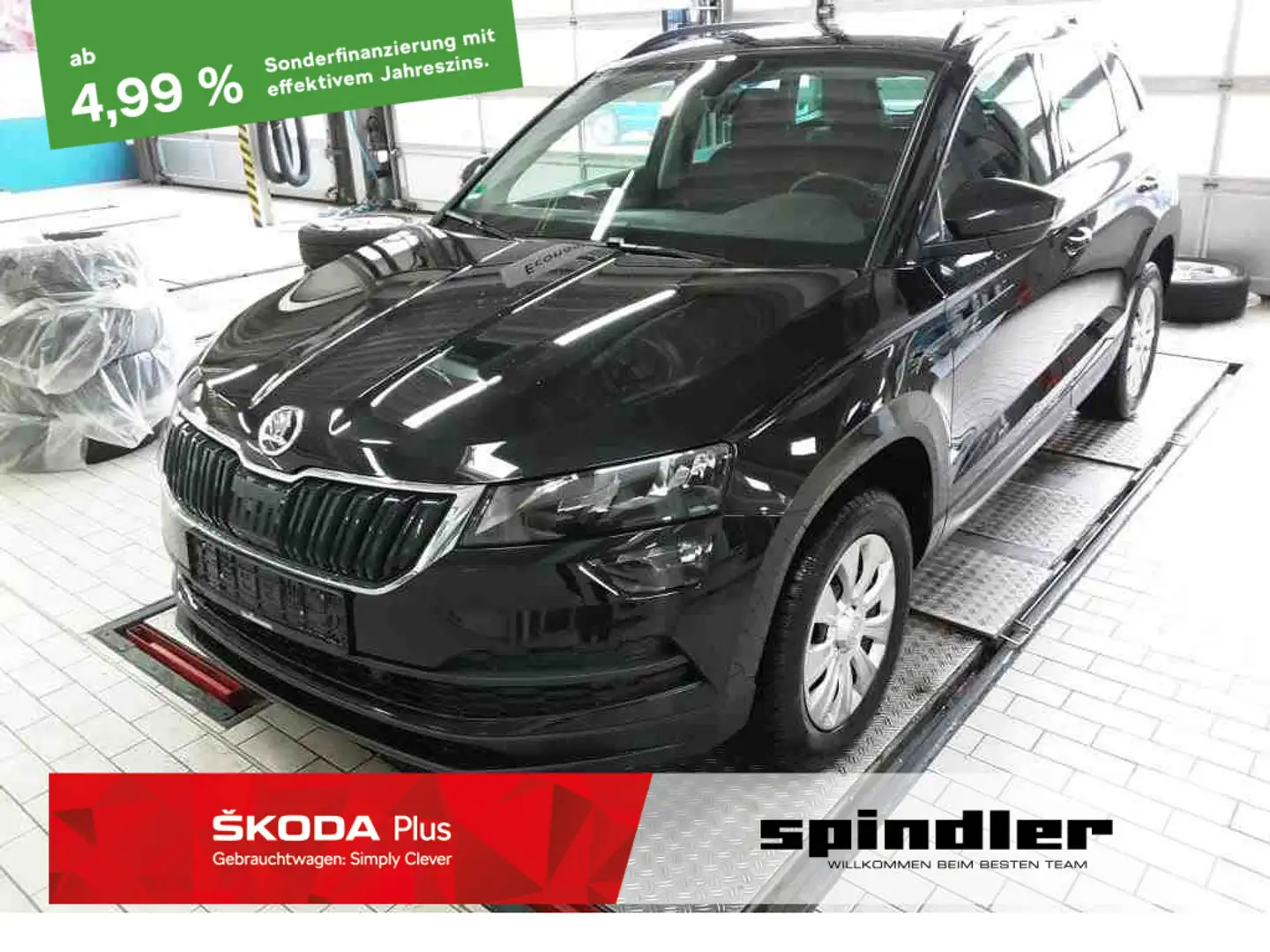 Skoda Karoq Ambition 2.0 TDI 4x4 DSG / LED, Navi, SHZ Noir - 1