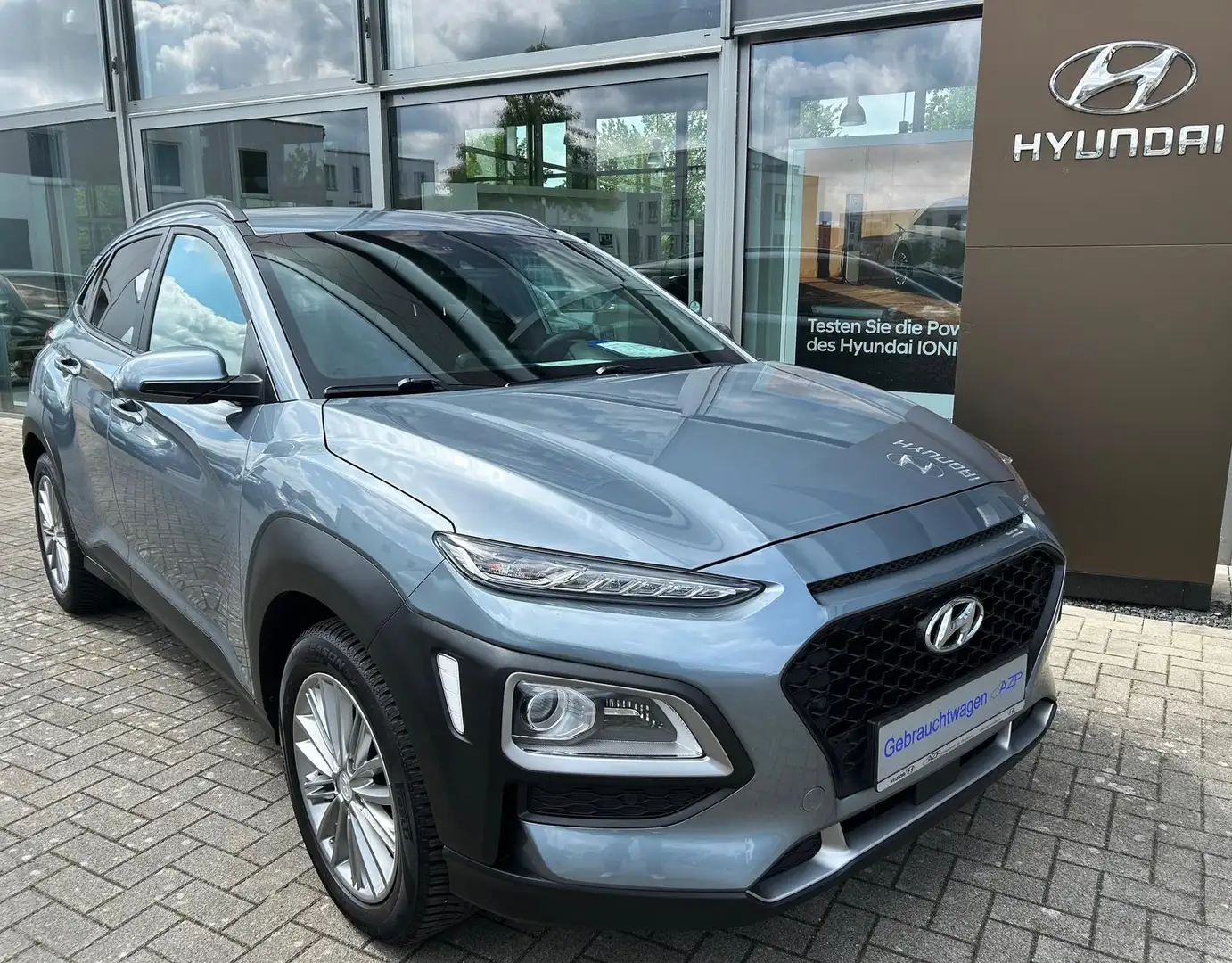 Hyundai KONA 1.0 T-GDI Yes Plus.Navi.LED.SHZ.AHK.Allw. Azul - 1