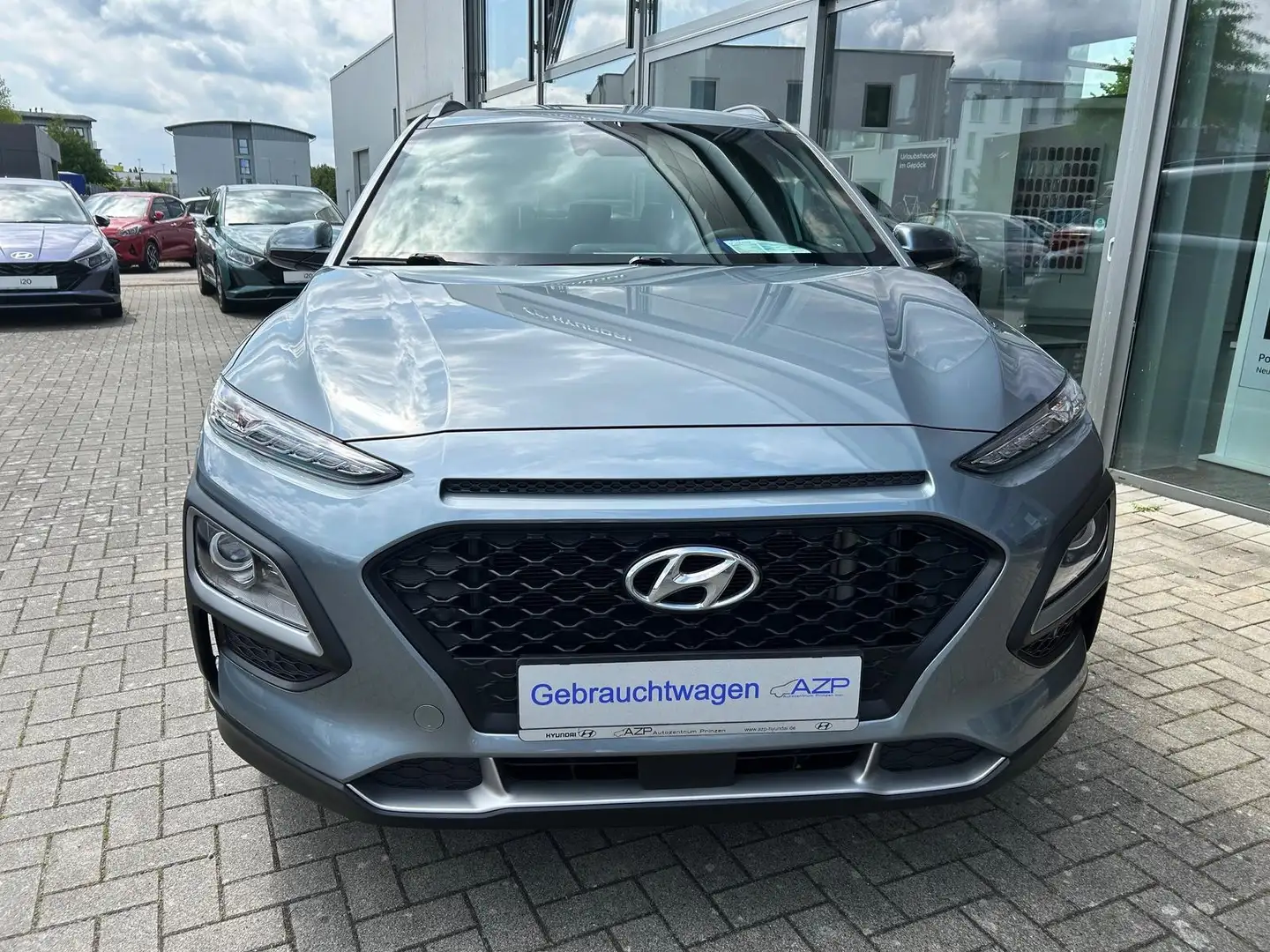 Hyundai KONA 1.0 T-GDI Yes Plus.Navi.LED.SHZ.AHK.Allw. Azul - 2