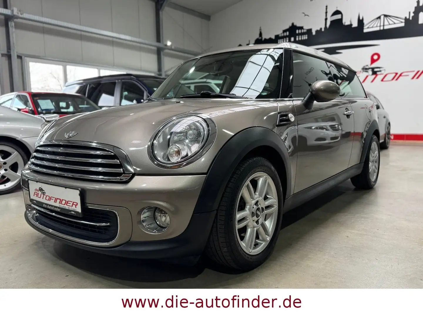 MINI Cooper Clubman 1.6 Leder,Panorama,Sitzheizung... Argent - 1