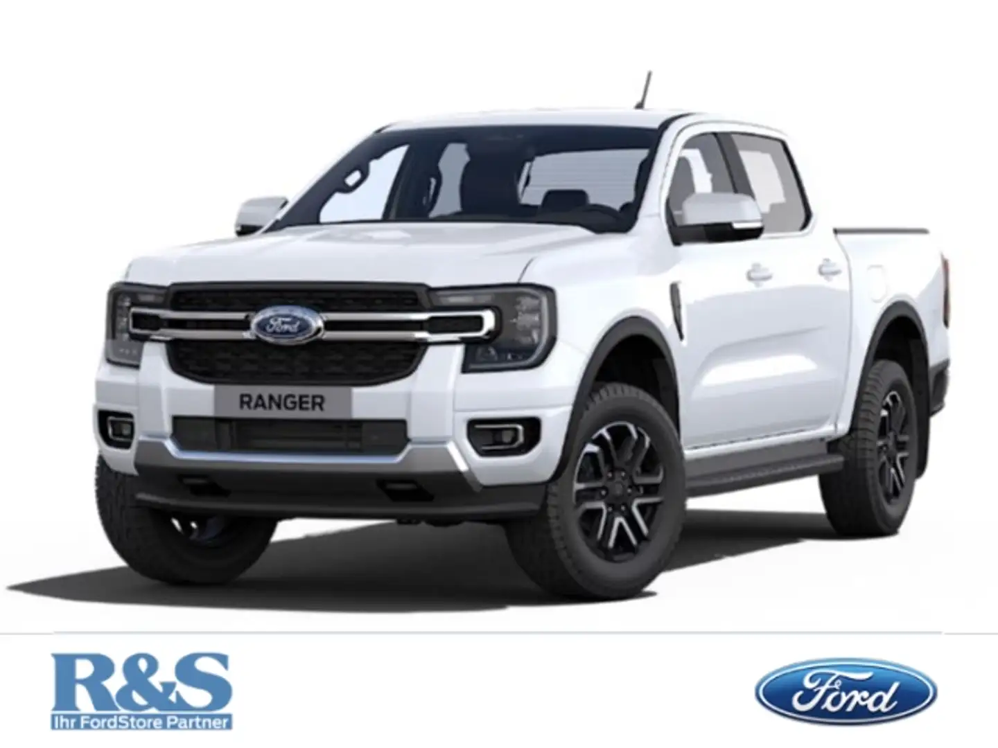 Ford Ranger Doppelkabine Limited Rückfahrkamera+Klima+Tempomat Weiß - 1