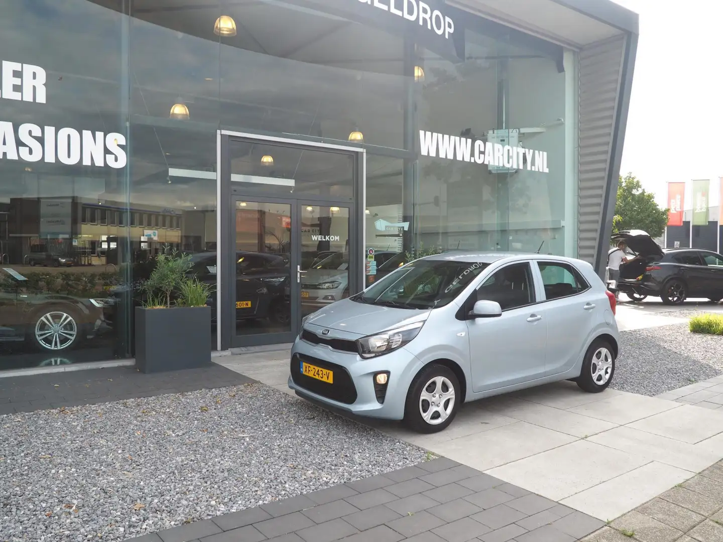 Kia Picanto 1.0 CVVT EconomyPlusLine / Bluetooth / Airconditio Bleu - 2