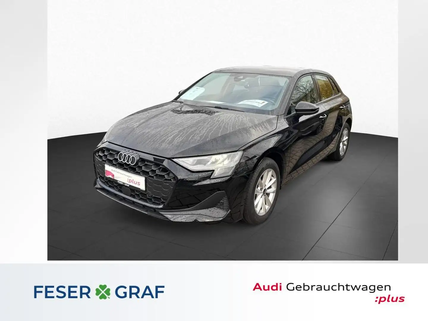 Audi A3 Sportb. TFSI S tro.KLIMA+PHONEBOX+CARPLAY Zwart - 1