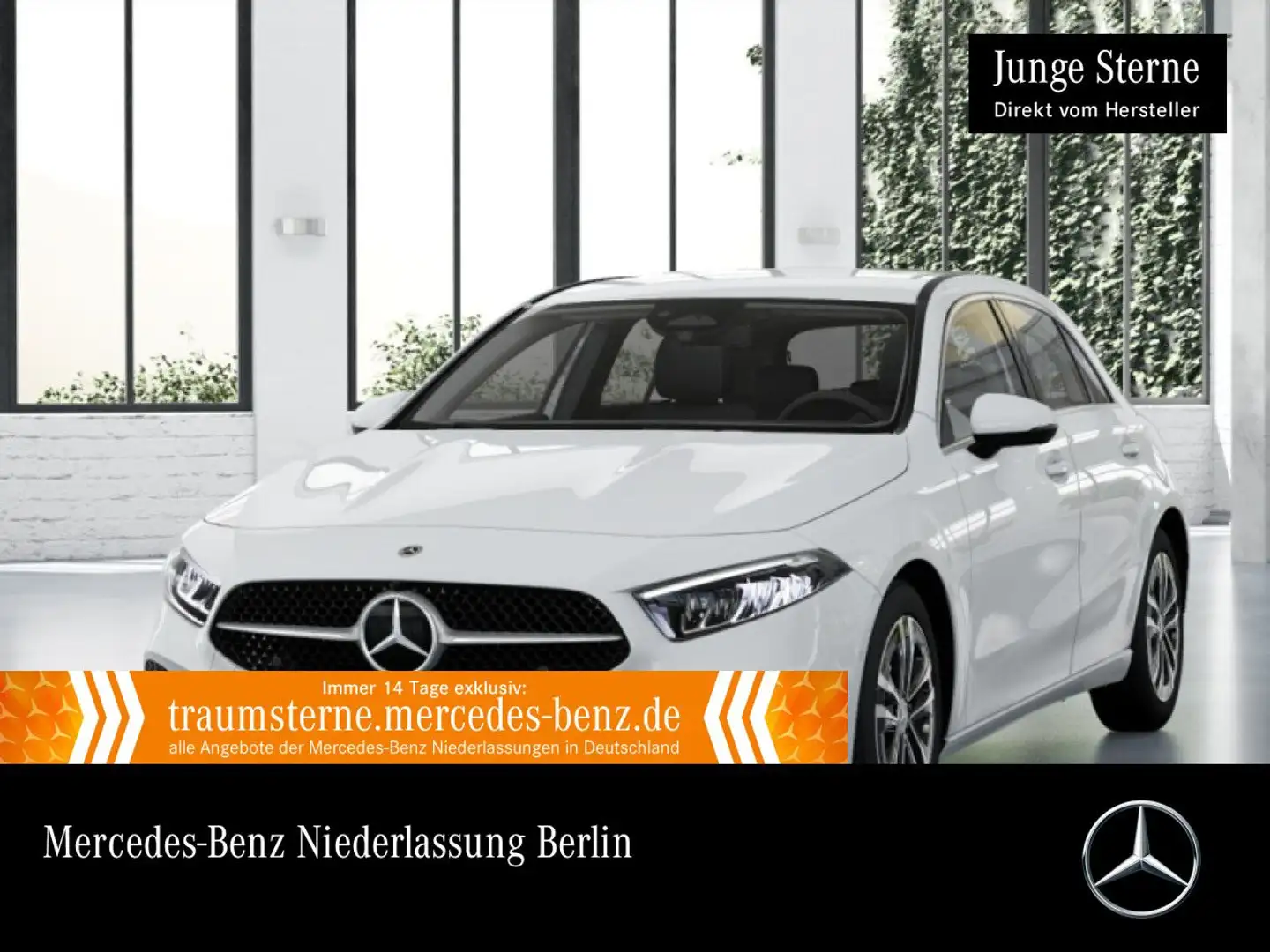 Mercedes-Benz A 200 PROGRESSIVE+LED+KAMERA+7G Weiß - 1
