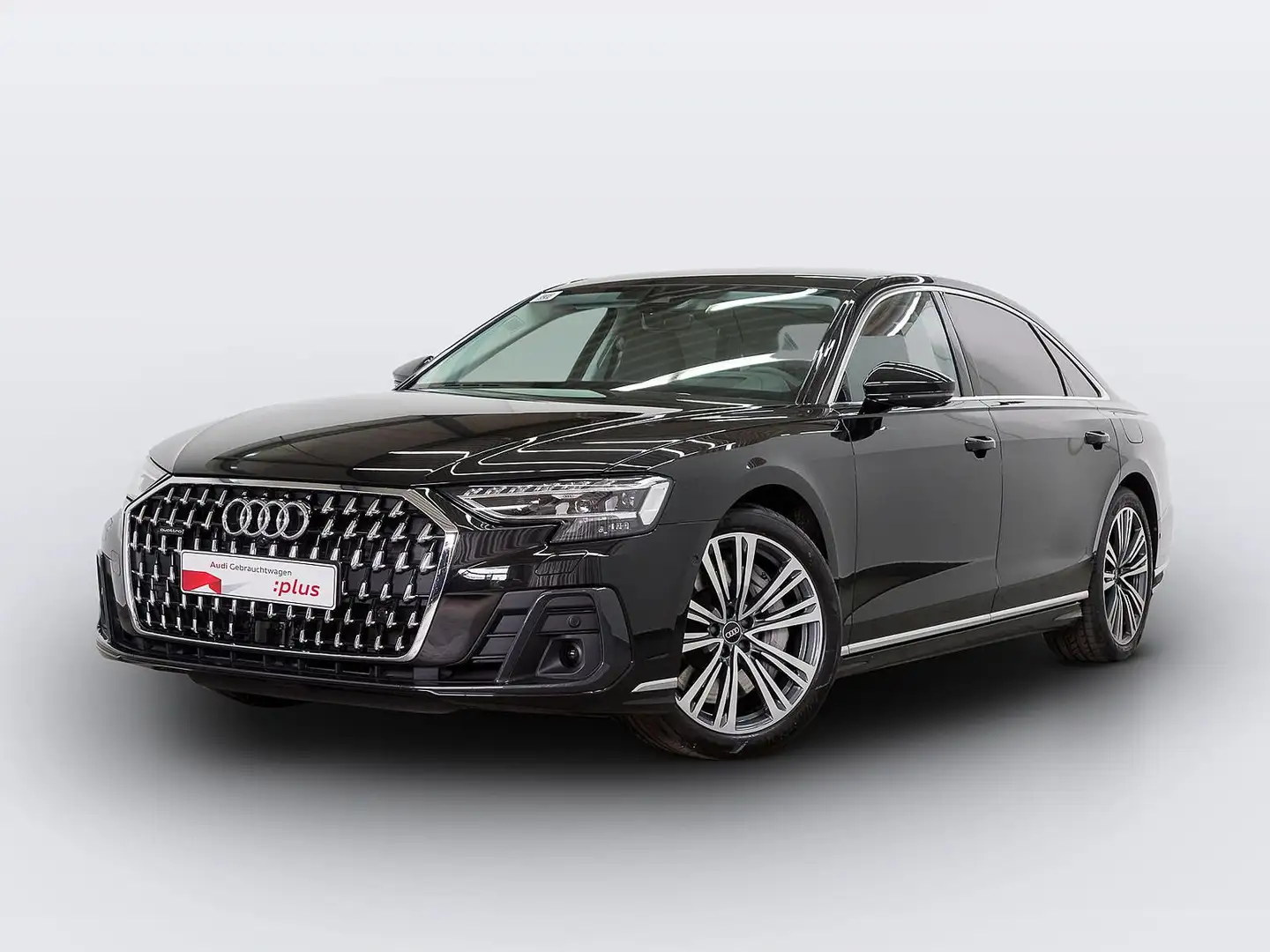 Audi A8 Lang 60 TFSIe Q NP150 LM20 4xMASSAGE RAUTENST Negru - 2
