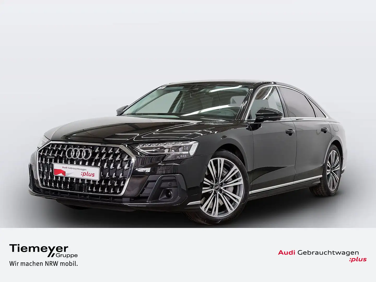 Audi A8 Lang 60 TFSIe Q NP150 LM20 4xMASSAGE RAUTENST Negru - 1