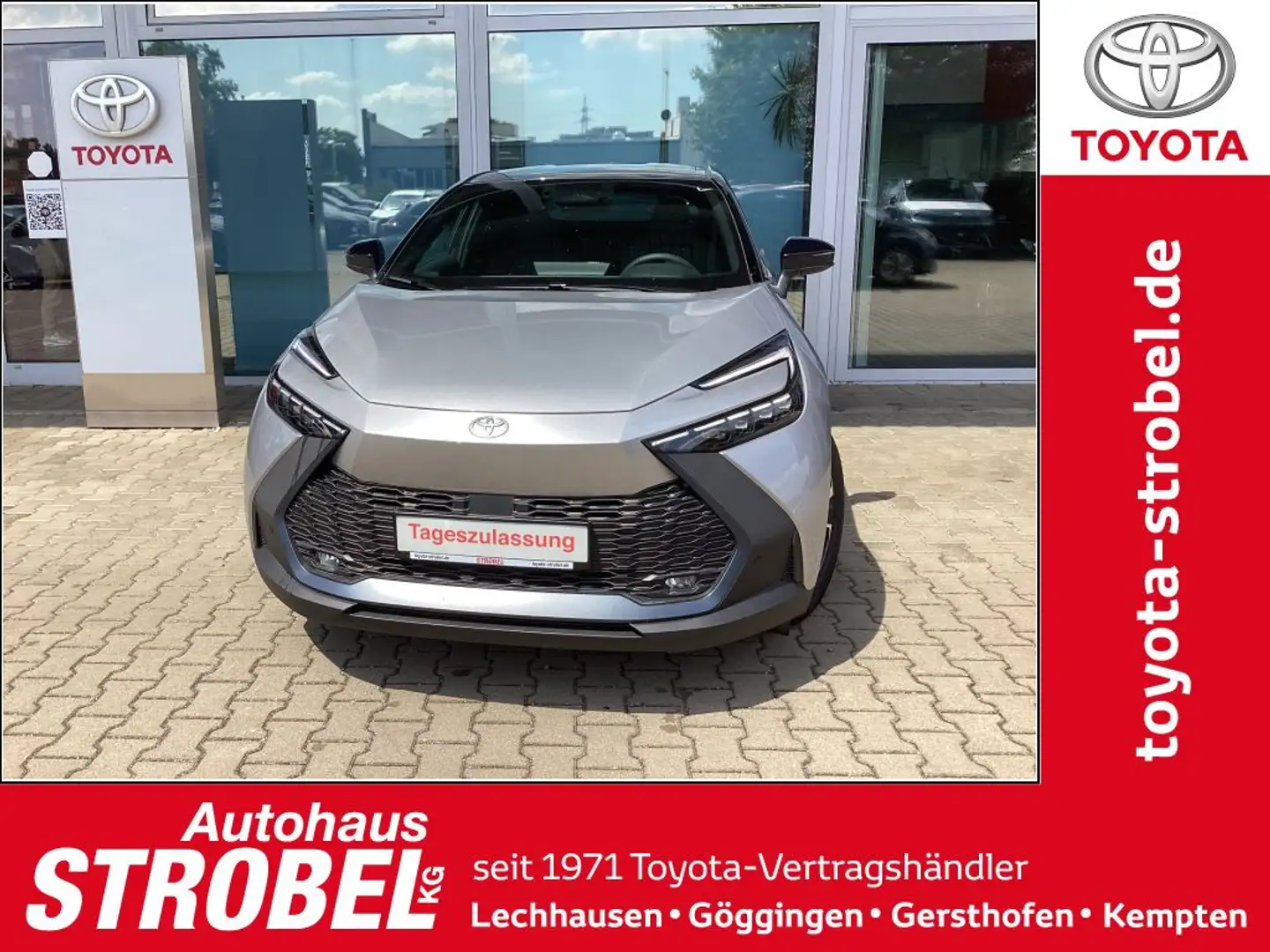 Toyota C-HR 2.0 Plug-in-Hybrid Teamplayer Finanzierungspreis ! Silber - 1
