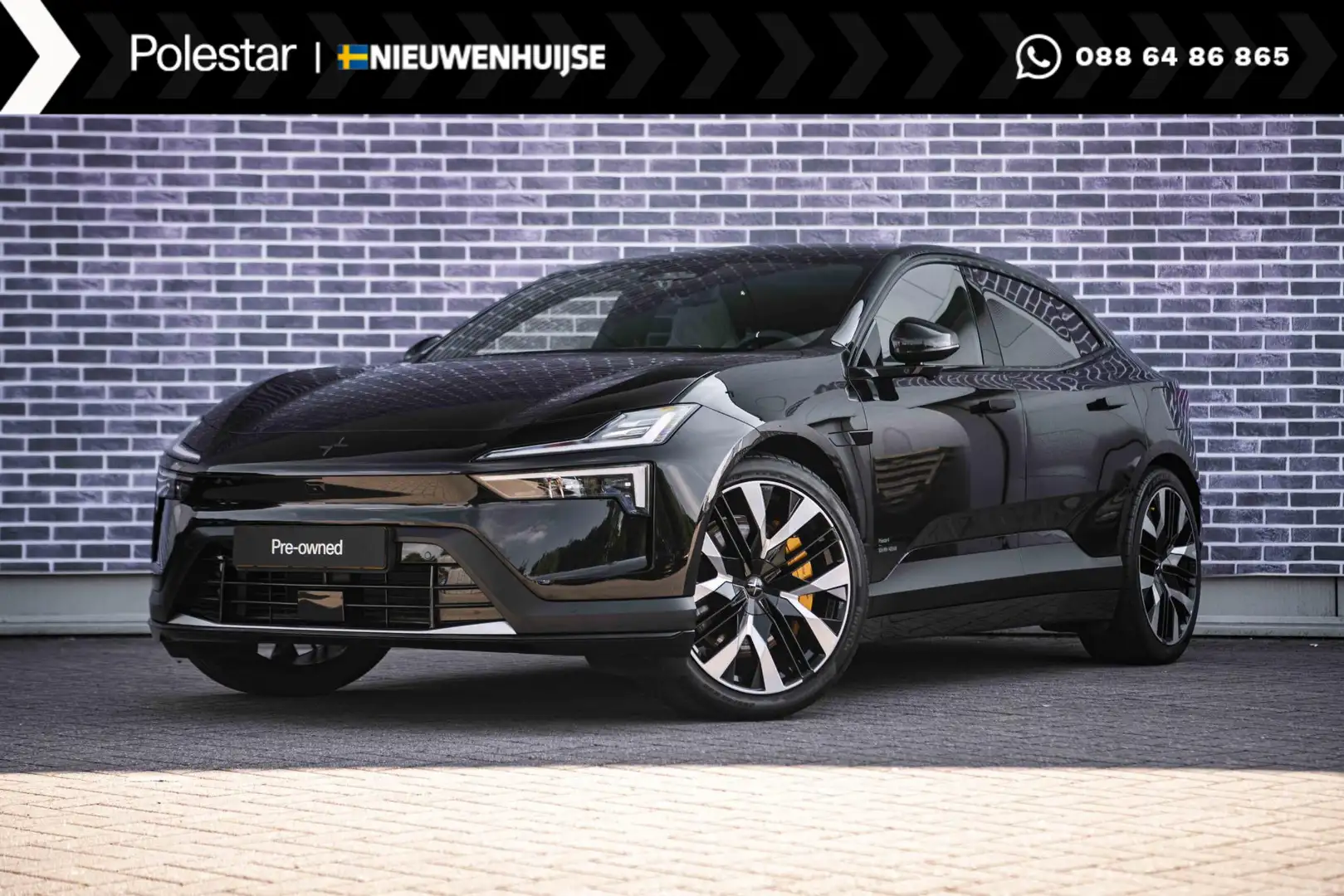 Polestar 4 Long Range Dual motor 100 kWh | Performance | Pilo Zwart - 1