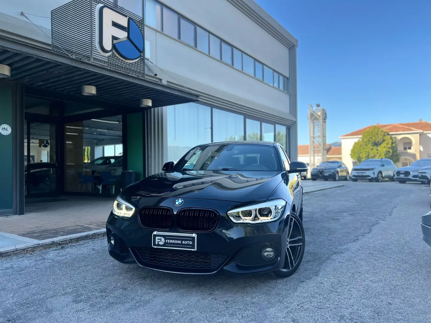BMW 116 Serie 1 F/20-21 2015 116d Msport 5p Nero - 1