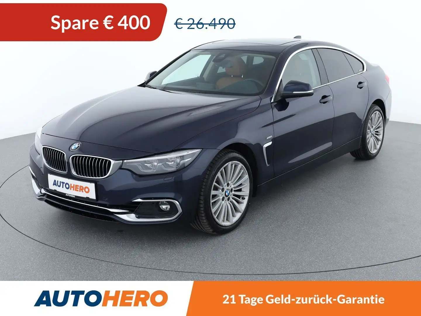 BMW 420 420i Gran Coupé xDrive Luxury Line Aut. *LED*HUD* Blau - 1
