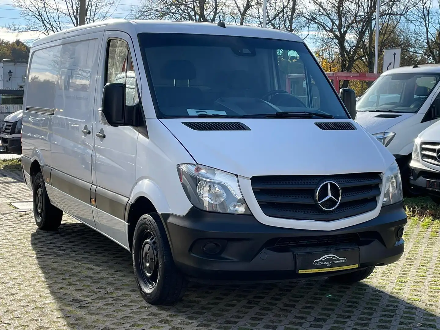 Mercedes-Benz Sprinter 313 CDI//LANG//KLIMA//2.Hand//AHK//TOP Blanc - 2