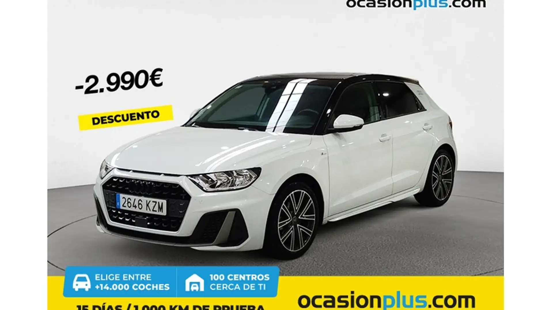 Audi A1 Sportback 35 TFSI S line S tronic Bianco - 1