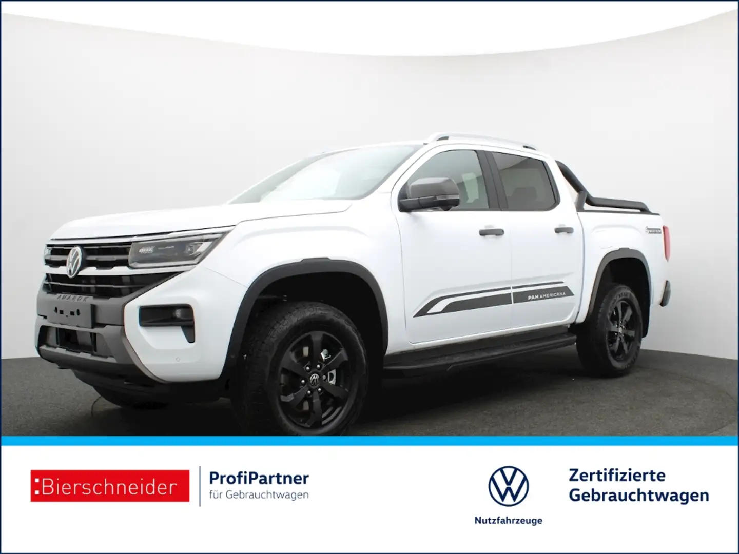 Volkswagen Amarok 3.0 TDI 4MOTION Pan Americana 5-J-GAR AHK LEDER ST Weiß - 1