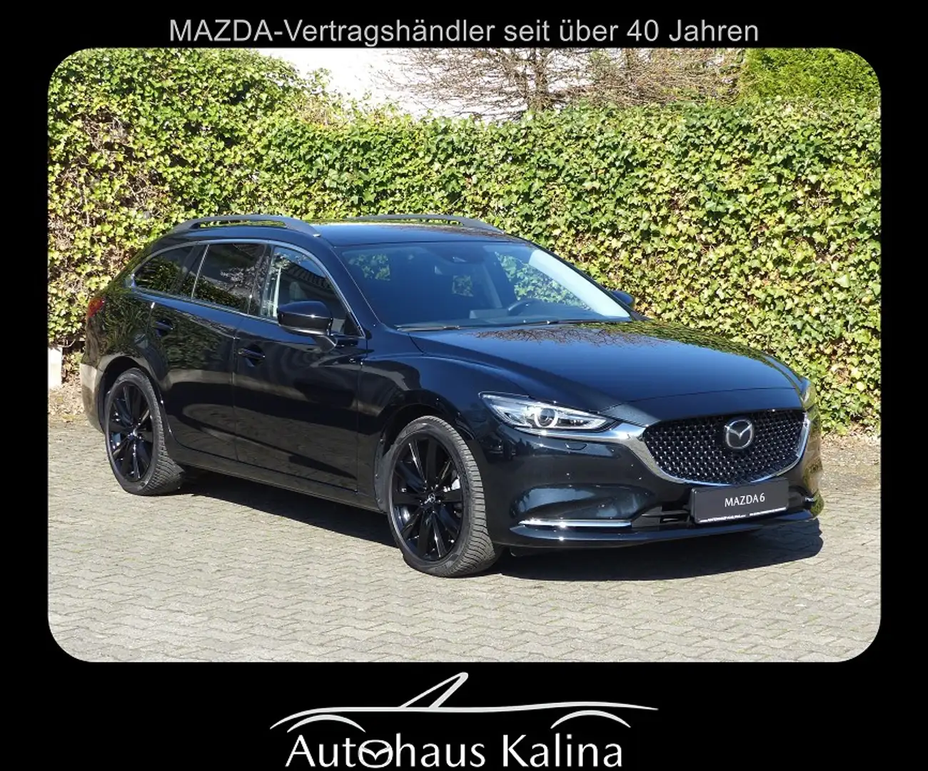 Mazda 6 KOMBI 2.5L SKYACTIV G 194ps Automatik EXCLUSIVE-LI Noir - 1