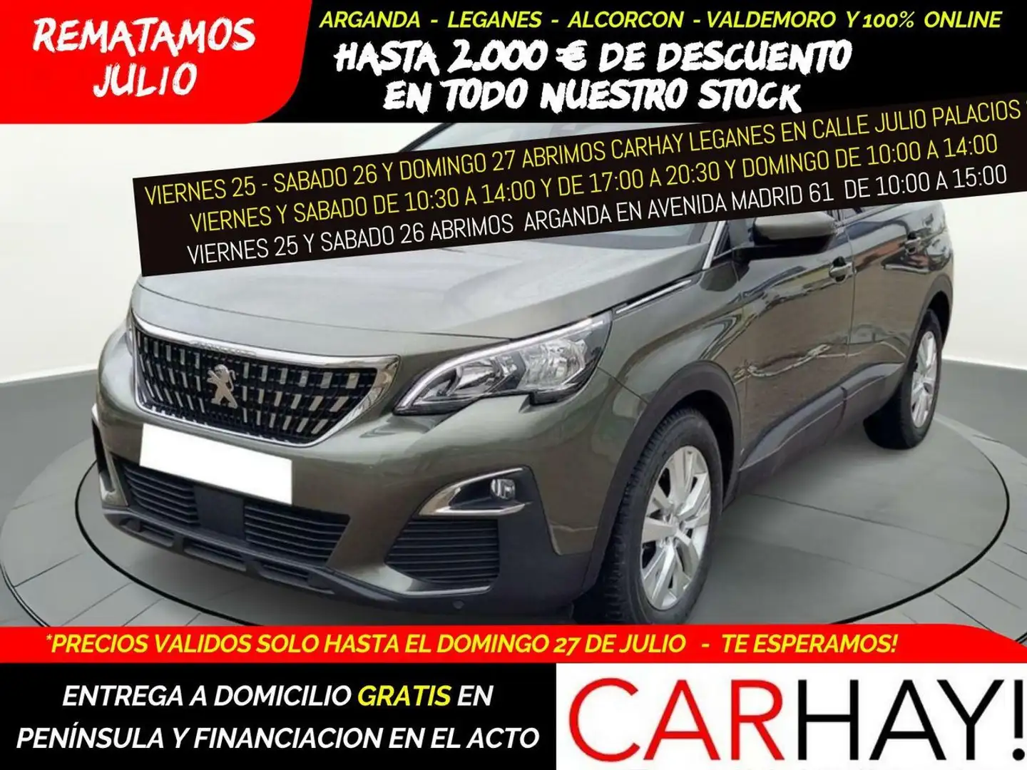 Peugeot 5008 1.5 BLUEHDI ACTIVE - 5 ASIENTOS Gris - 1