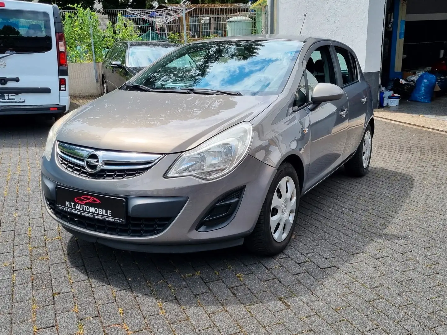 Opel Corsa D*5TRG*VOLL SCHECKHEFT (OPEL)*TÜV+INSP NEU Brown - 1