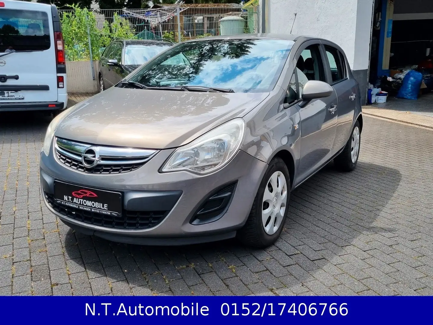 Opel Corsa D*5TRG*VOLL SCHECKHEFT (OPEL)*TÜV+INSP NEU Brun - 1
