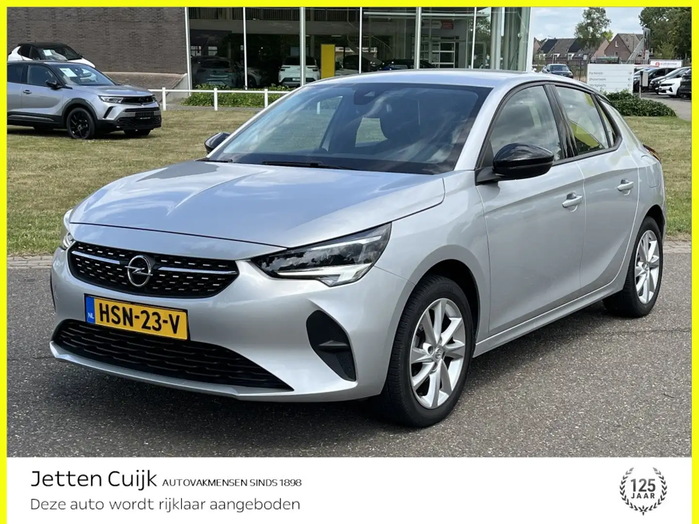 Opel Corsa 1.2 Edition # Rijklaar # Navigatie | Parkeersensor Grijs - 1