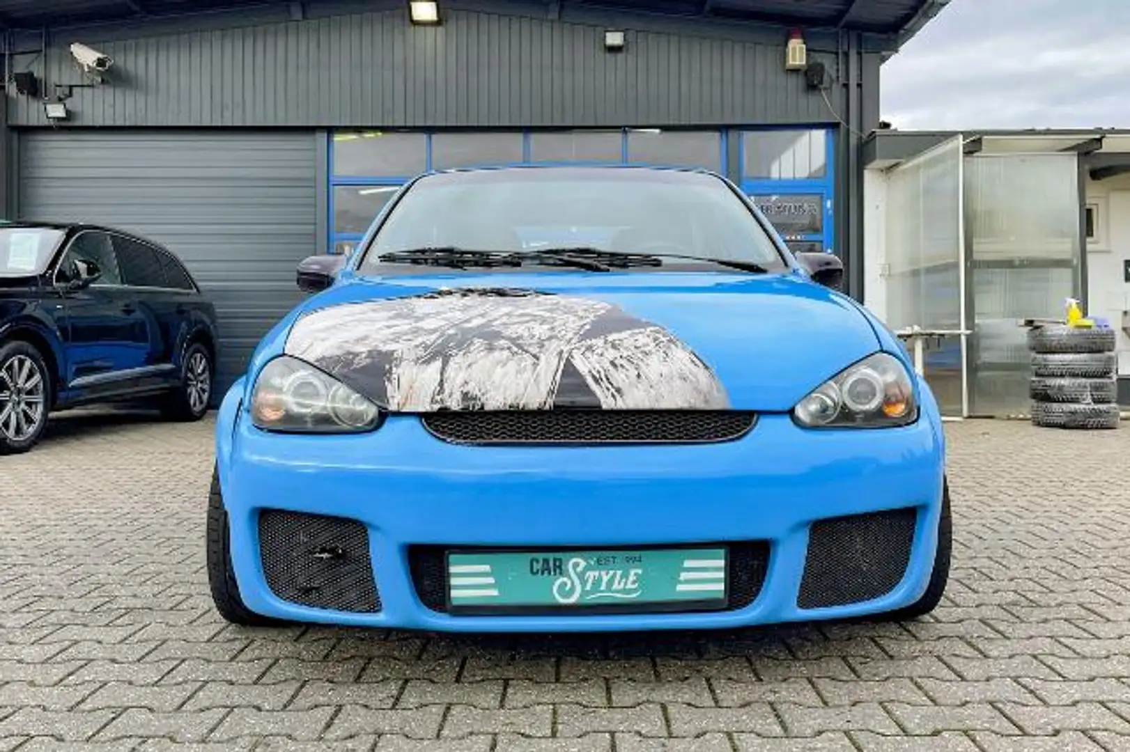 Opel Corsa B ECO Breitbau SHD Sportsitze MagnaFlow Bleu - 2