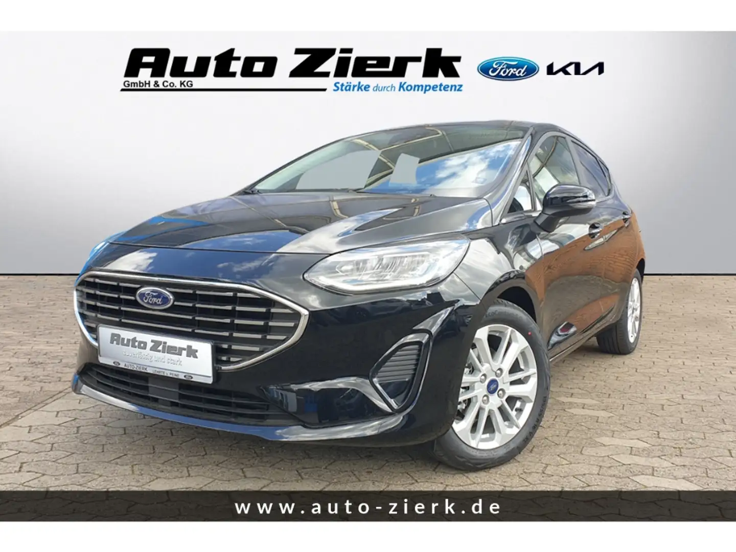 Ford Fiesta Titanium 1.0 EcoBoost M-Hybrid EU6d,Komfort,Winter Schwarz - 1
