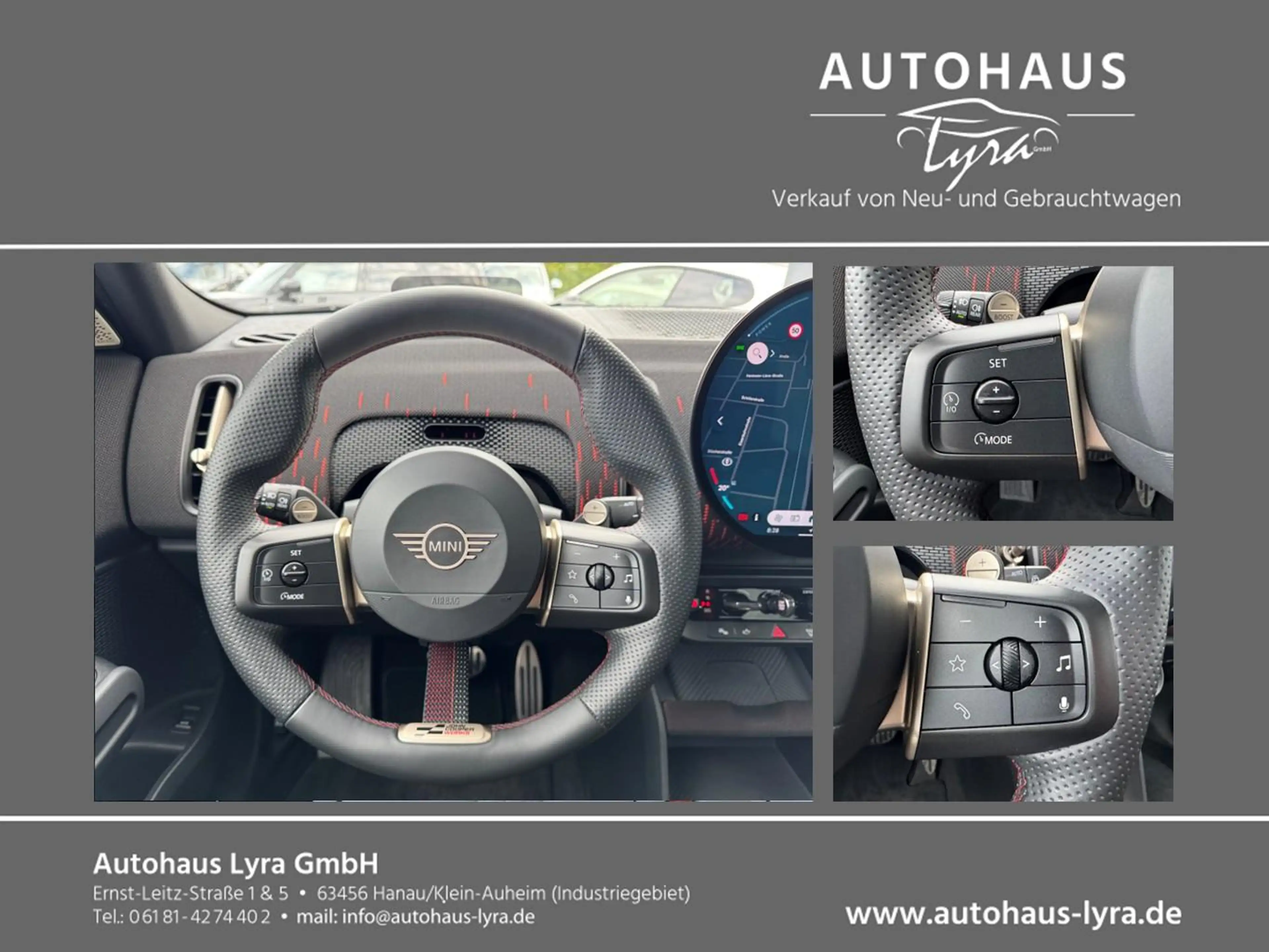 MINI John Cooper Works Countryman Countryman John Cooper Works ALL4*PANO*H&K*360°K — photo 13