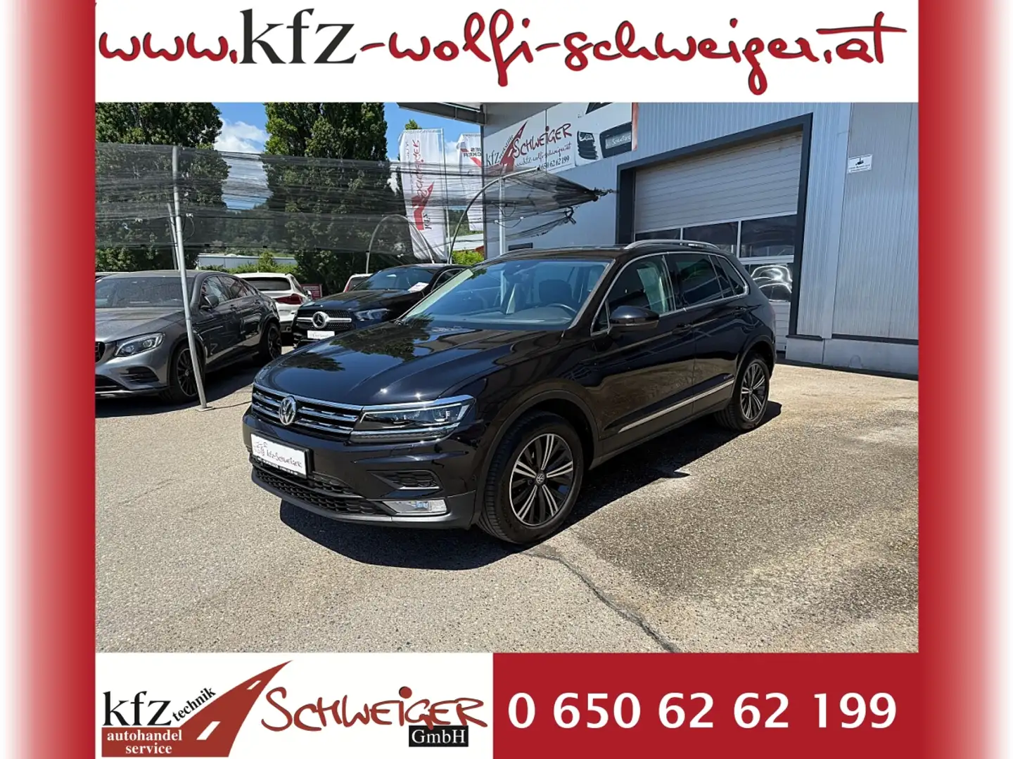 Volkswagen Tiguan 2,0 TDI SCR 4Motion Comfortline Schwarz - 1