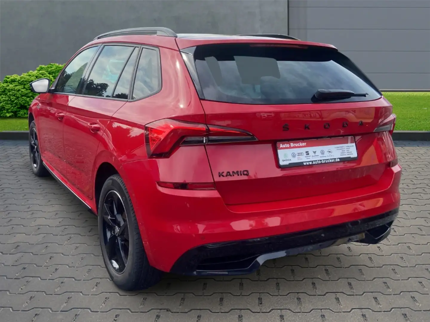 Skoda Kamiq Monte Carlo 1.5 TSI+Alufelgen+Klimaautomatik+Sitzh Rot - 2