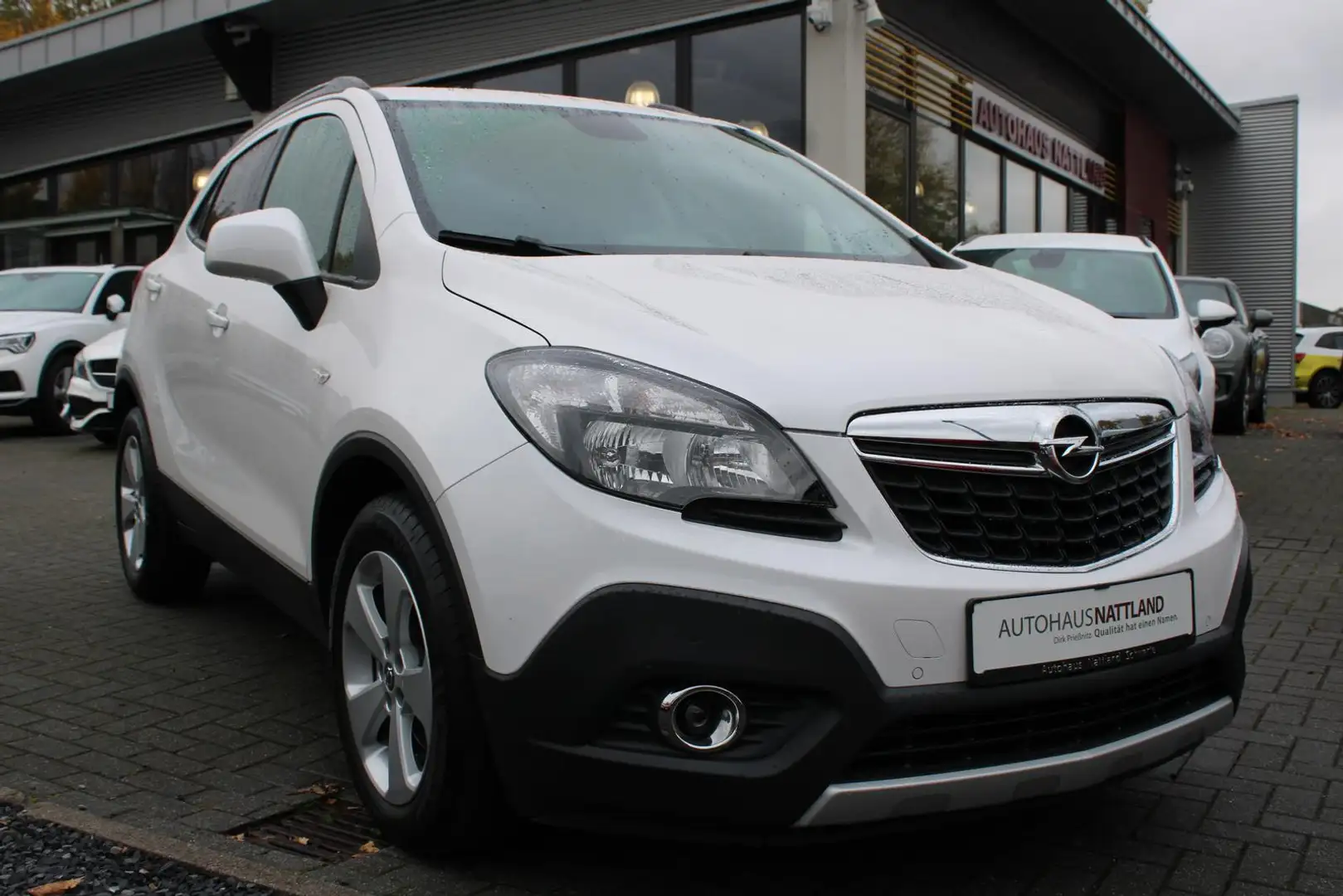 Opel Mokka 1.4 16V Turbo Navi Sitzh. incl.Fahrradtr. Weiß - 2