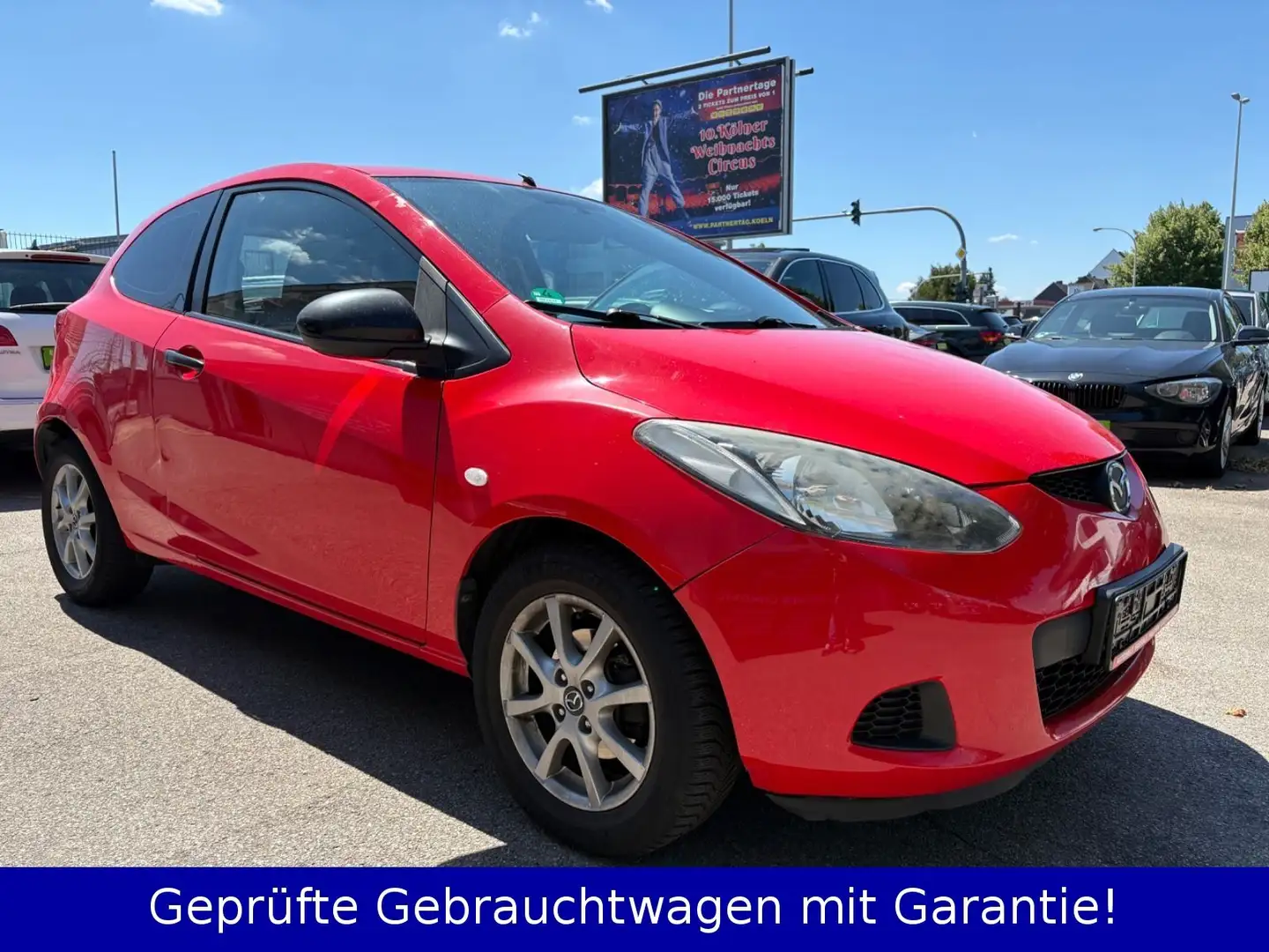 Mazda 2 Lim. 1.3 Impuls Sport*TÜV-HU\AU-02/2027 Rot - 2