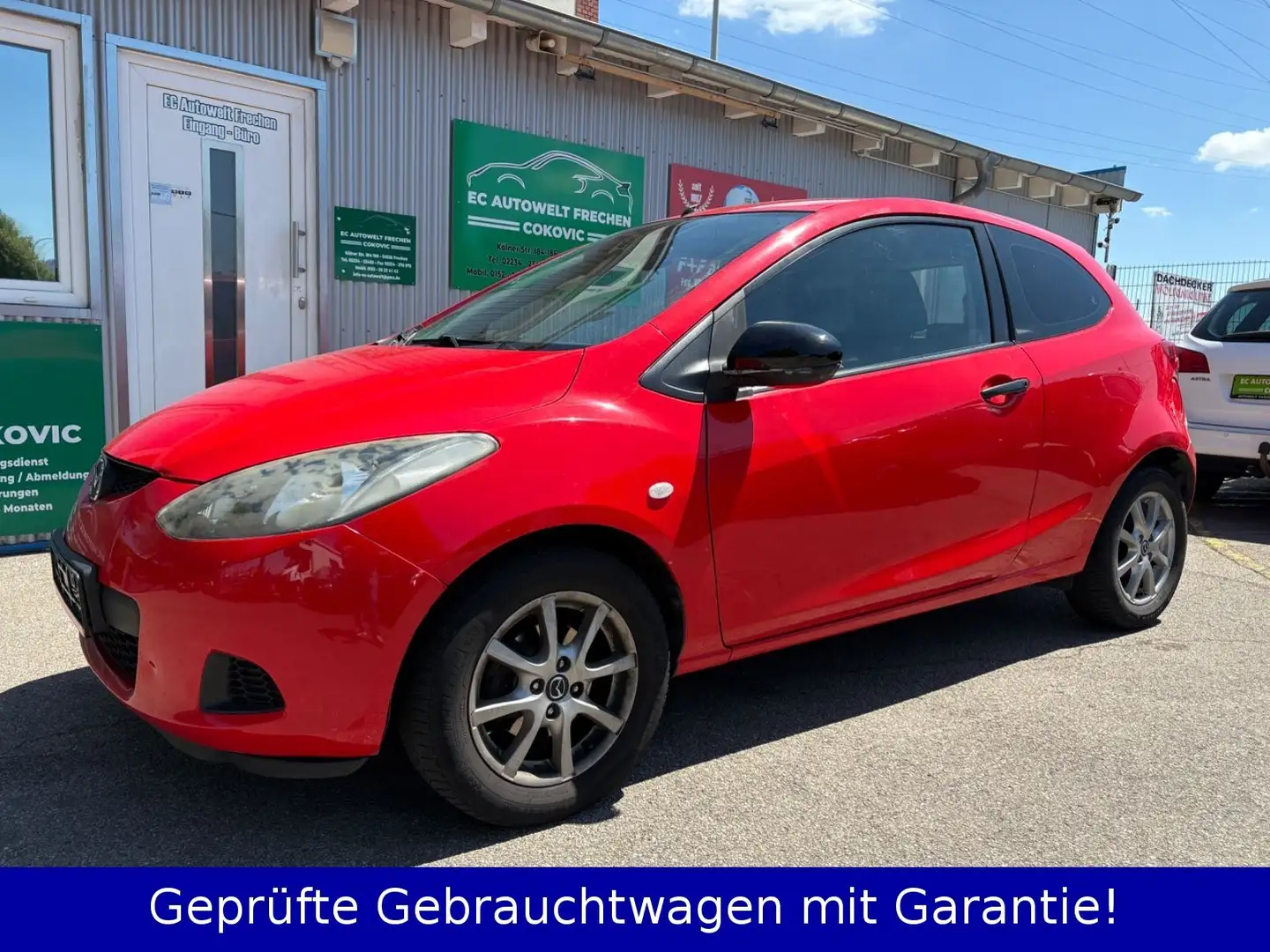 Mazda 2 Lim. 1.3 Impuls Sport*TÜV-HU\AU-02/2027 Rot - 1