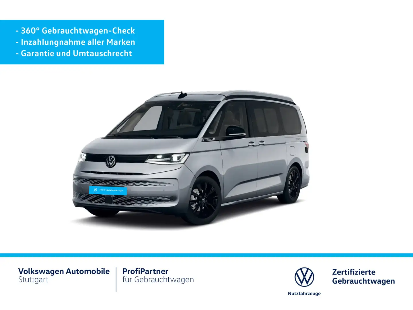 Volkswagen T7 California Beach DSG 2.0 TDI Euro 6e Standhei Argent - 2