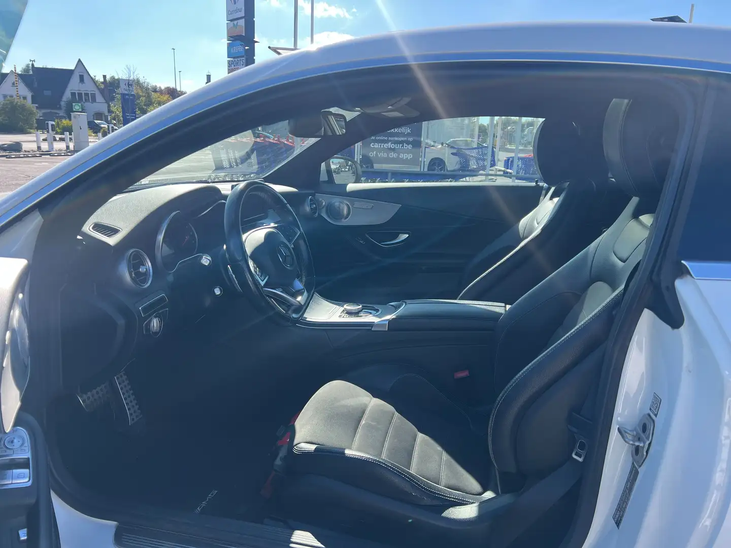 Mercedes-Benz C 220 C 220 d Coupe 4Matic 9G-TRONIC AMG Line Blanc - 1