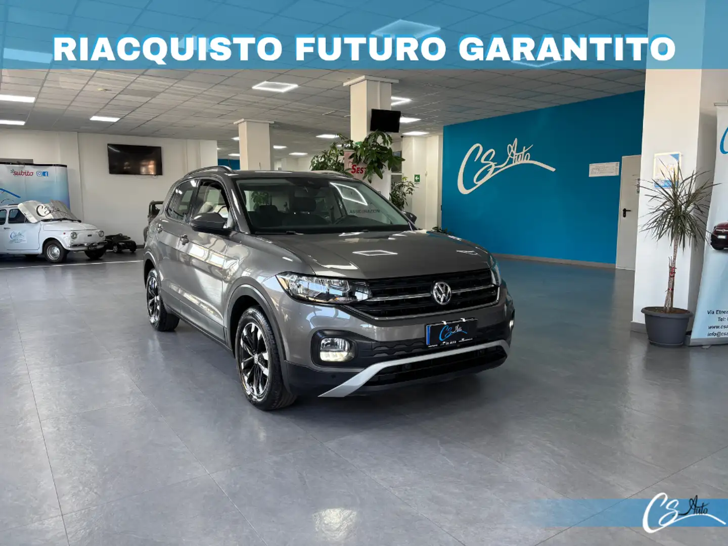 Volkswagen T-Cross 1.0 tsi Style 95cv Grigio - 1