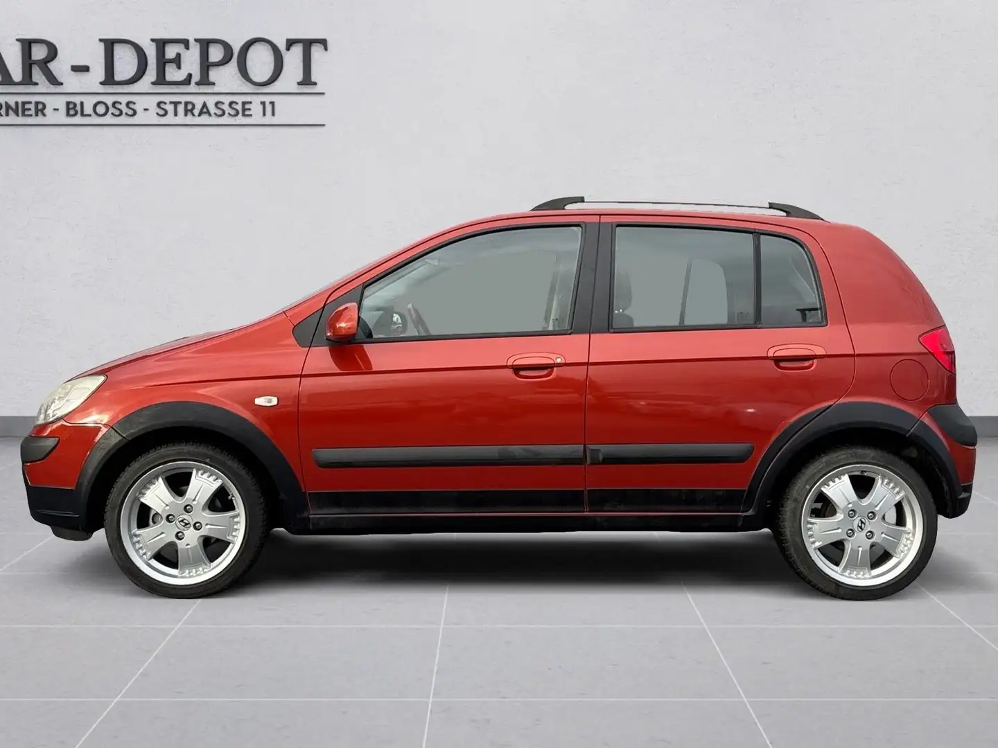 Hyundai Getz Cros*KLIMA*USB/AUX*BLUET.*ALLWETTER*TÜV NEU Rouge - 2
