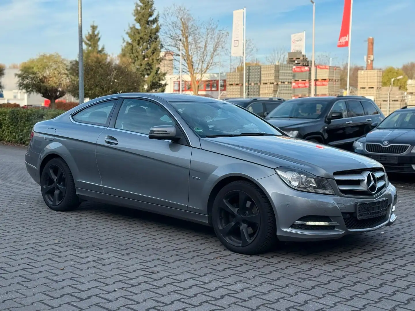 Mercedes-Benz C 180 Coupe CGI BlueEfficiency 2-Zonen*Navi* Argent - 1