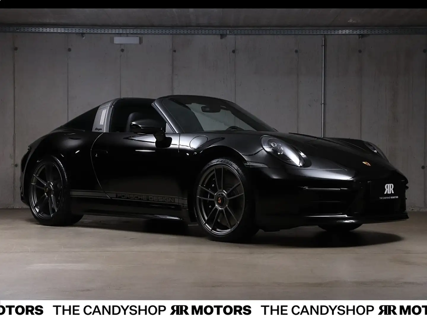 Porsche 911 Targa 4 GTS Edition 50 Jahre Porsche Design *Nr... Noir - 1